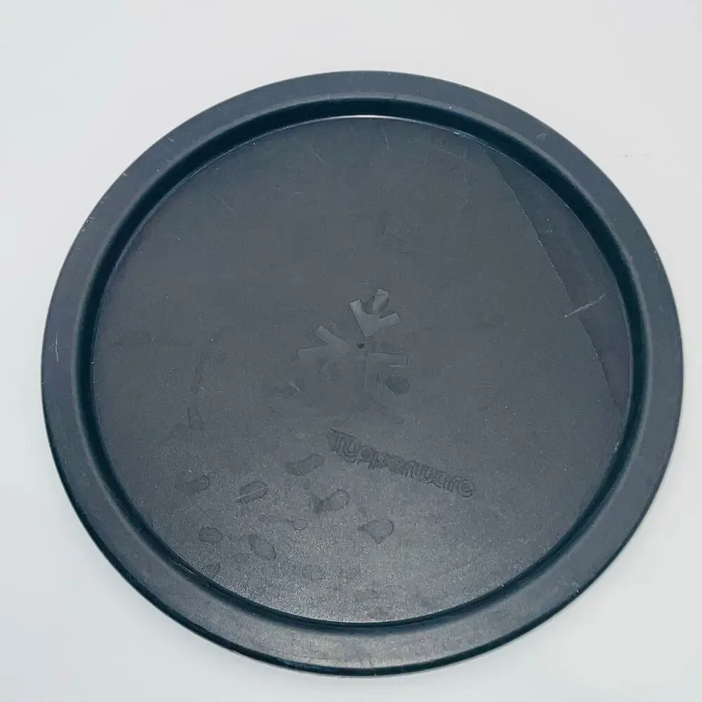 Tupperware 2419A C Black Replacement Lid Seal 6.75